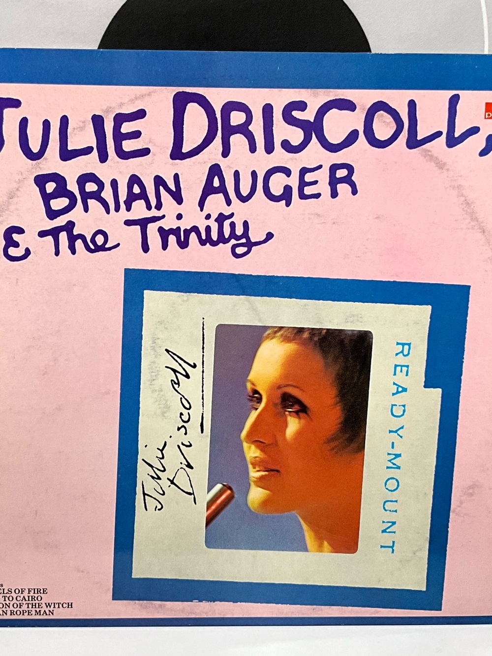 Julie Driscoll, Brian Auger & The Trinity - Self Titled LP (1975) Polydor UK